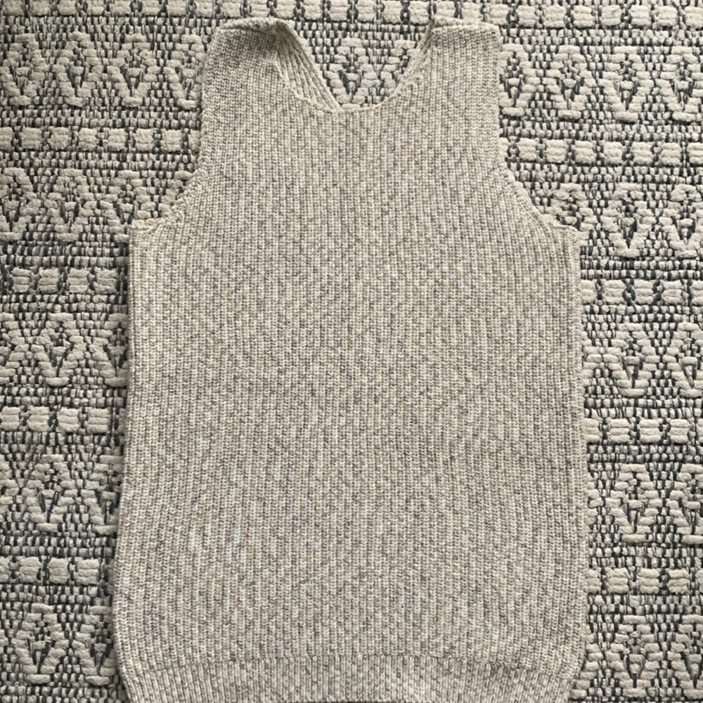 LOFT Cotton Blend knit vest Size XS